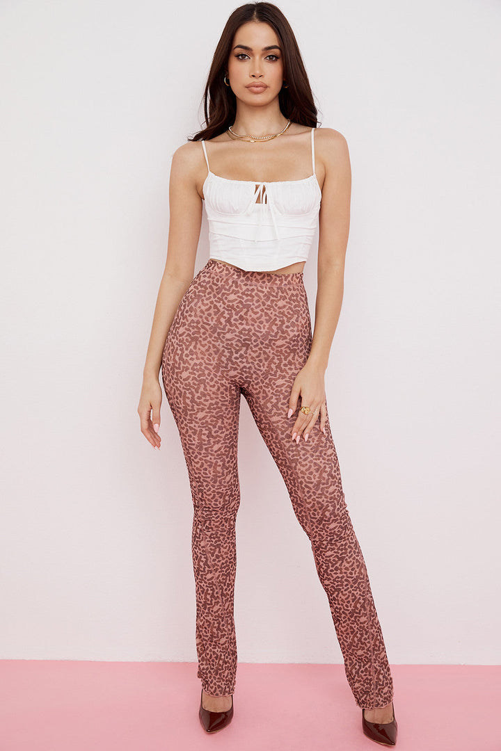 Stilla | Hvidt Cropped Poplin Korset