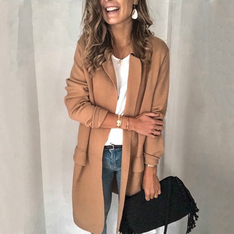 Stilla | Lang Og Elegant Blazer Vest