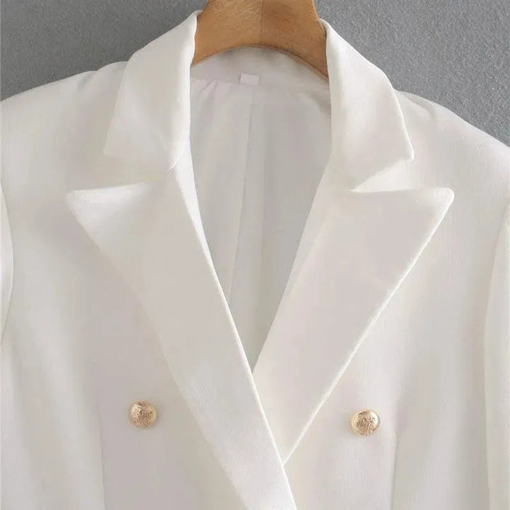 Stilla | FRANS Vintage Blazer Dame - Formelt-Erhverv - Uni-Enfarvet