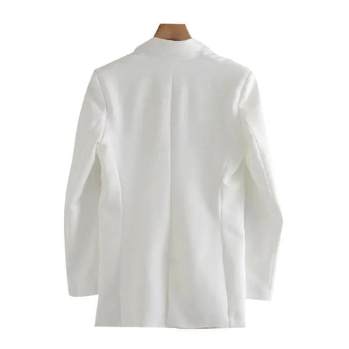 Stilla | FRANS Vintage Blazer Dame - Formelt-Erhverv - Uni-Enfarvet