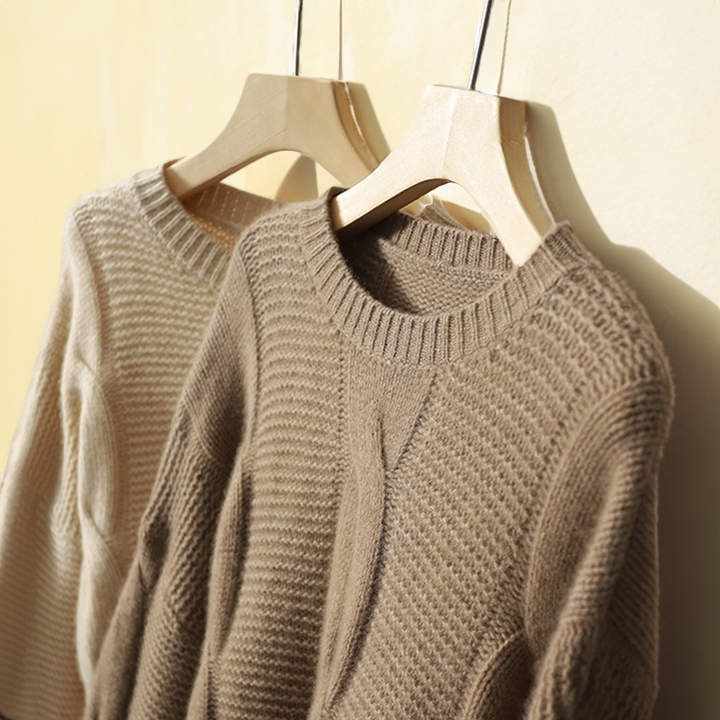 Stilla | Cashmere Couture Kabelstrik Pullover