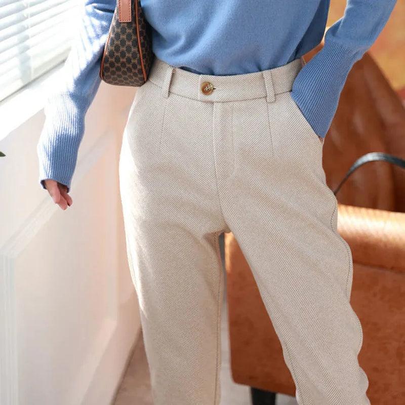 Stilla | Slim-Fit Jakke sæt med Høje Taljer
