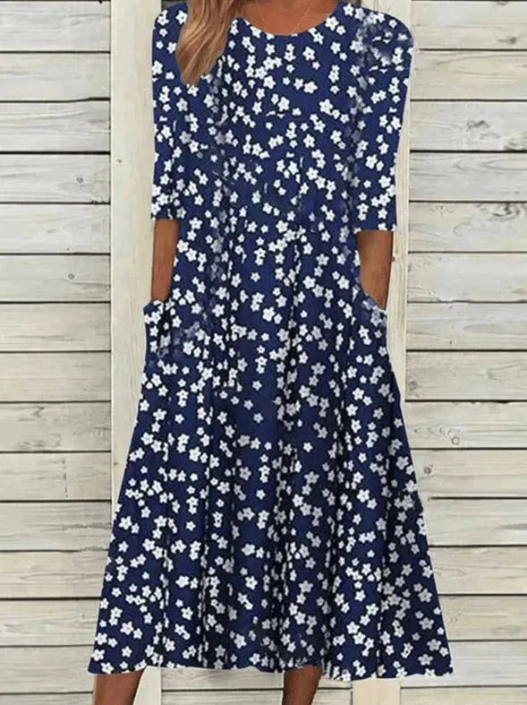 Stilla | Afslappet og elegant blomstret kjole
