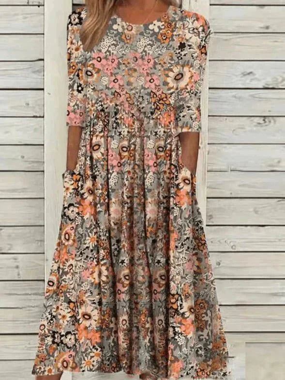 Stilla | Afslappet og elegant blomstret kjole
