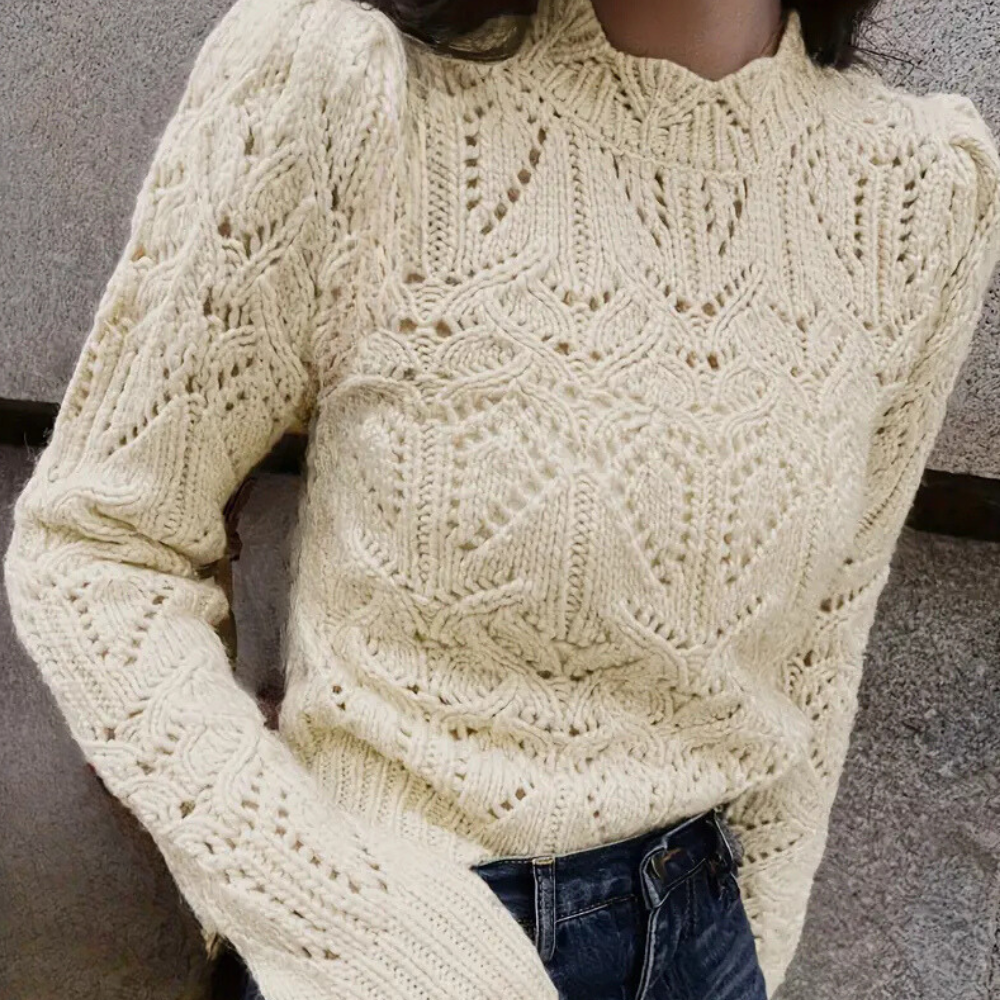 Stilla | Klassisk Strikpullover til Kvinder