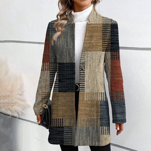 Stilla | Elegant blazer med mønster mønster