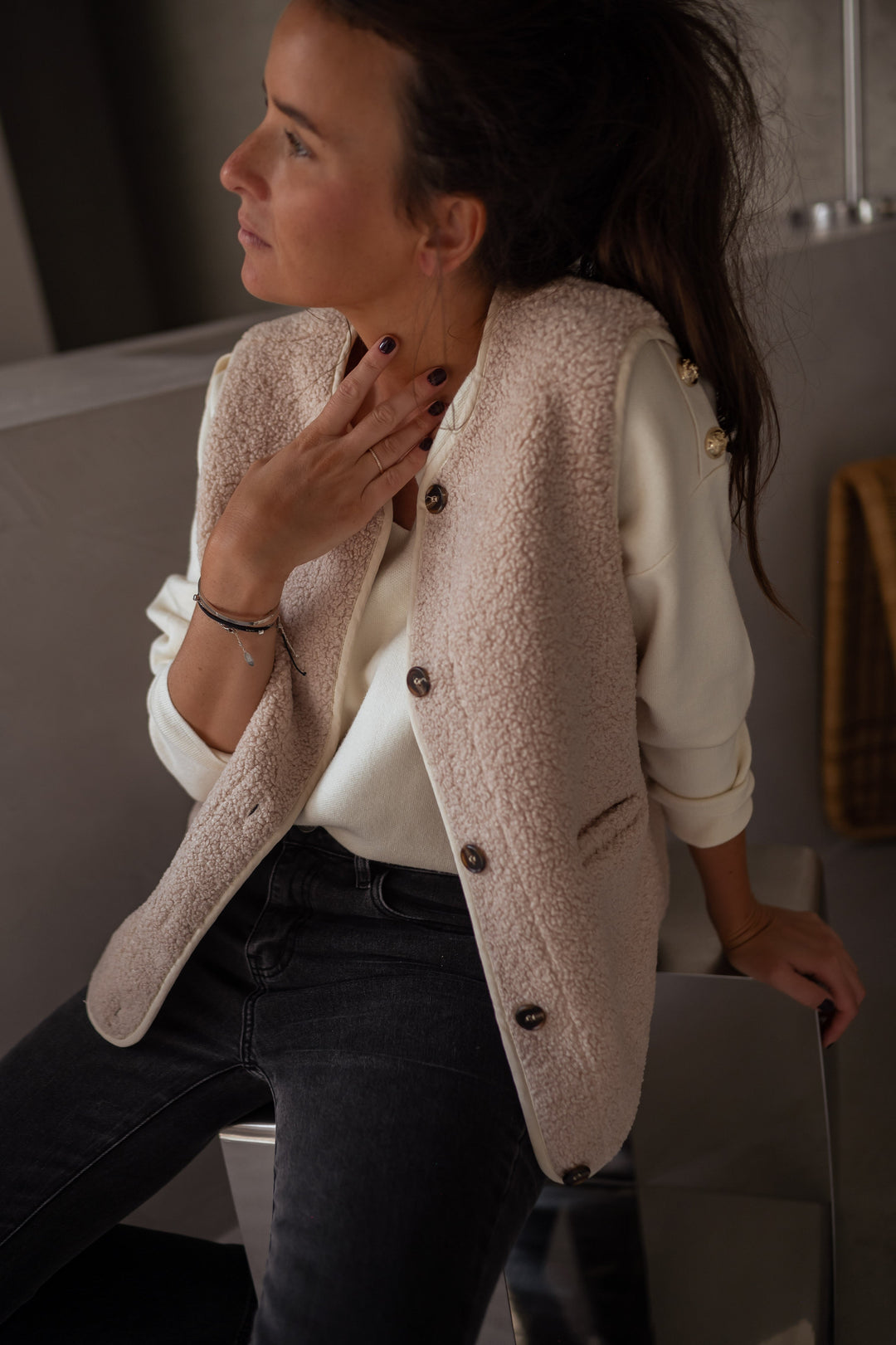 Stilla | Vest i Blødt Stof