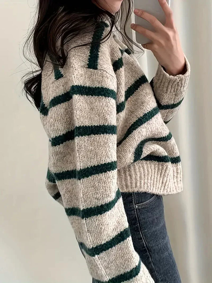 Stilla | Pullover Med V-udskæring