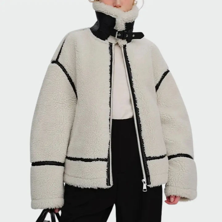 Stilla | Smart Fake-Fur-Jakke