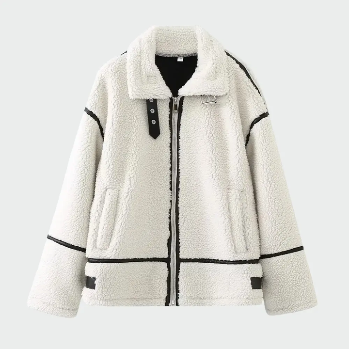 Stilla | Smart Fake-Fur-Jakke