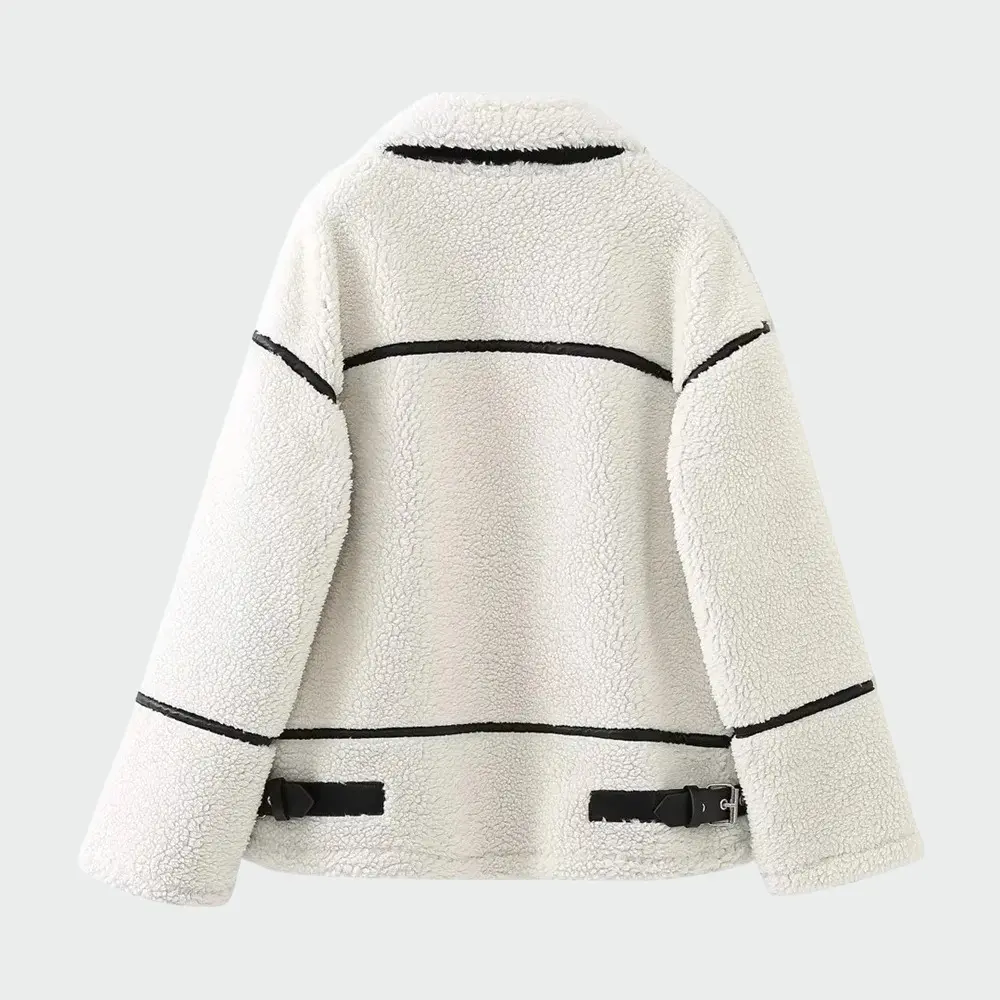 Stilla | Smart Fake-Fur-Jakke