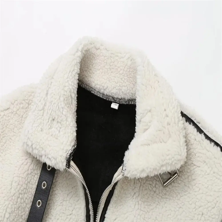 Stilla | Smart Fake-Fur-Jakke