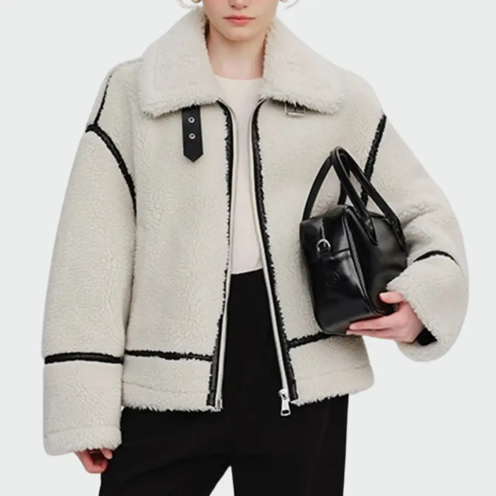 Stilla | Smart Fake-Fur-Jakke