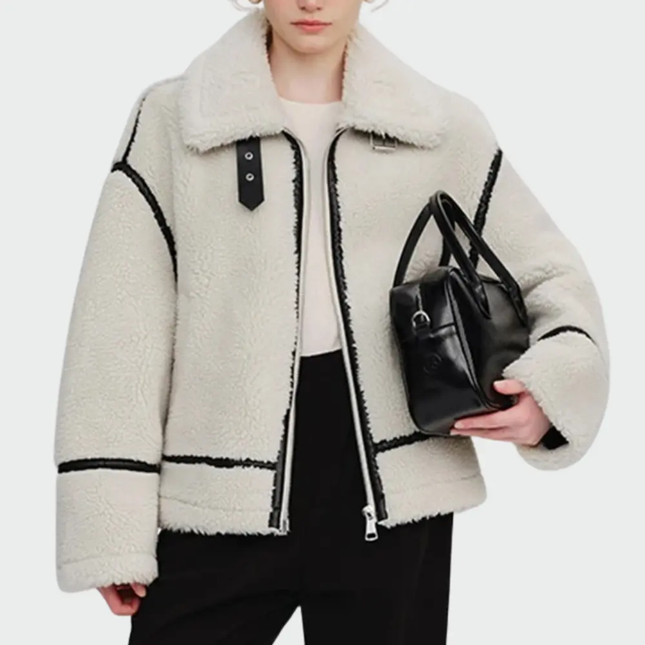 Stilla | Smart Fake-Fur-Jakke