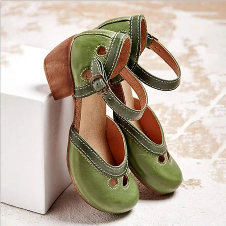 Stilla | Komfortable Sandaler med Lave Hæle