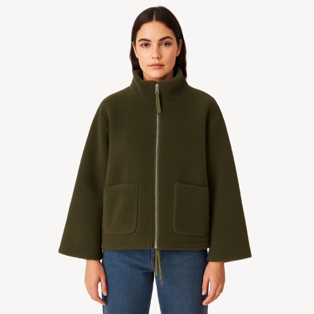 Stilla | Dame Behagelig Zip-Up Fleecejakke