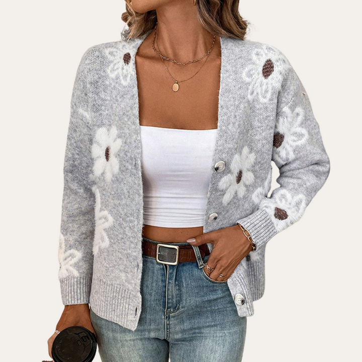 Stilla | Trendy Strikcardigan til Kvinder