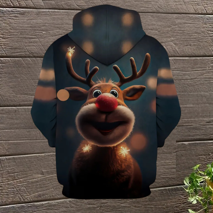 Stilla | Stilfuld Julesweatshirt med Hætte