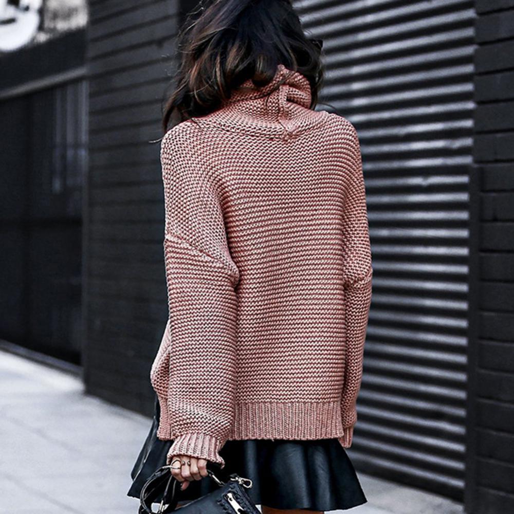 Stilla | Løs Rulle- Hals Sweater