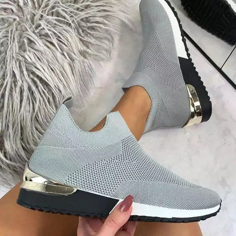 Stilla | Åndbare slip on sneakers