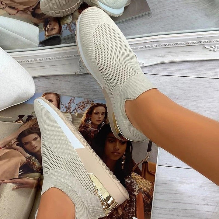 Stilla | Åndbare slip on sneakers