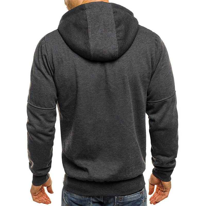 Stilla | Hættetrøje Sportiv Fritid - Behagelig Hoodie med Lynlås og Lommer