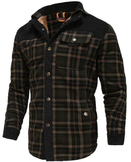 Stilla | Udendørs Flanneljakke I Skovhugger-Stil med Fleece - Fritids- og Arbejdsjakke
