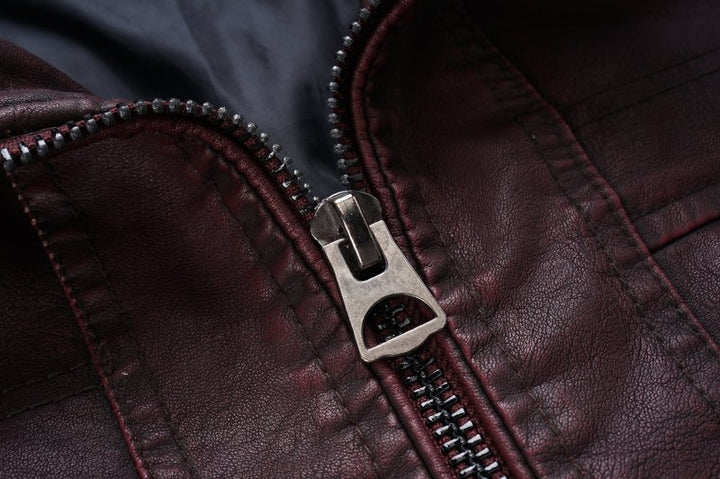 Stilla | Herre Slim-Fit Bikerjakke