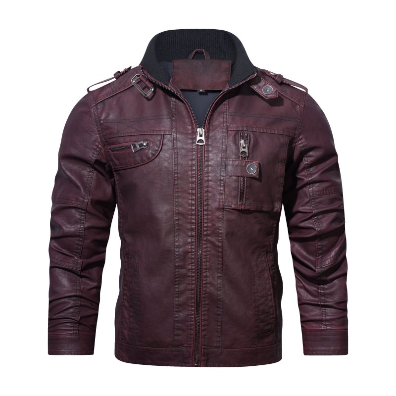 Stilla | Herre Slim-Fit Bikerjakke