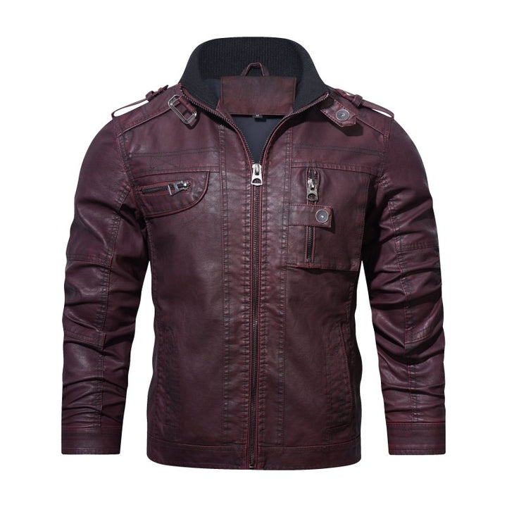 Stilla | Herre Slim-Fit Bikerjakke