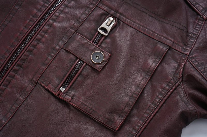 Stilla | Herre Slim-Fit Bikerjakke