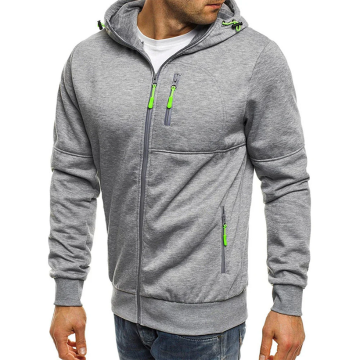 Skovae | Herrenes Hoodie med lynlås Sort Hoodie