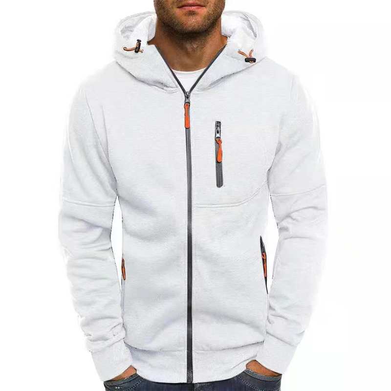 Skovae | Herrenes Hoodie med lynlås Sort Hoodie