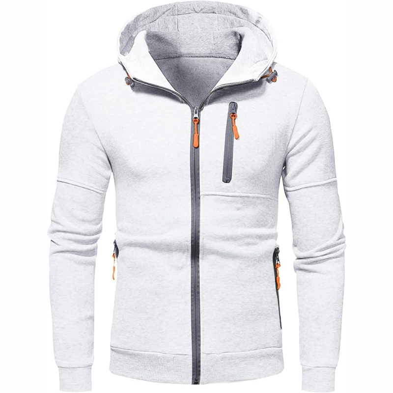 Skovae | Herrenes Hoodie med lynlås Sort Hoodie