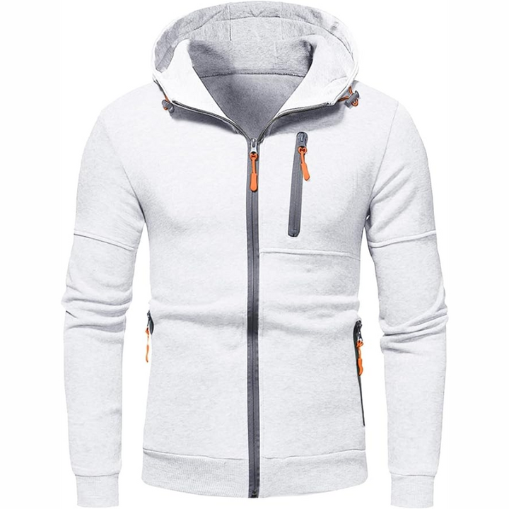 Skovae | Herrenes Hoodie med lynlås Sort Hoodie