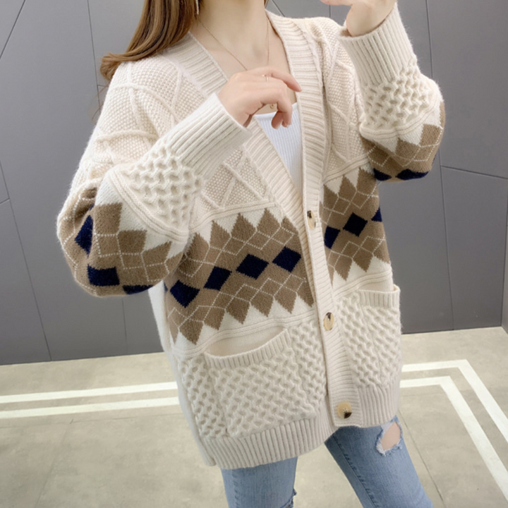 Stilla | Stylish Strikket Cardigan til Damer