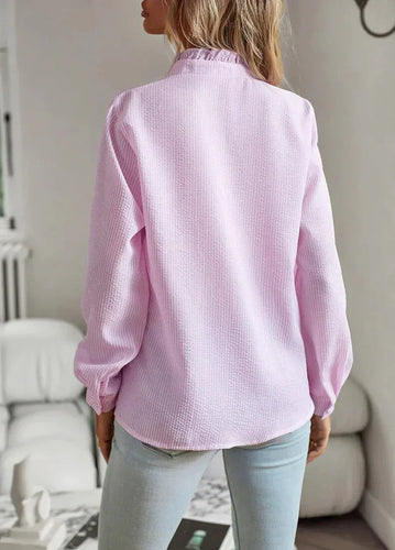 Stilla | Elegant Langærmet Bluse