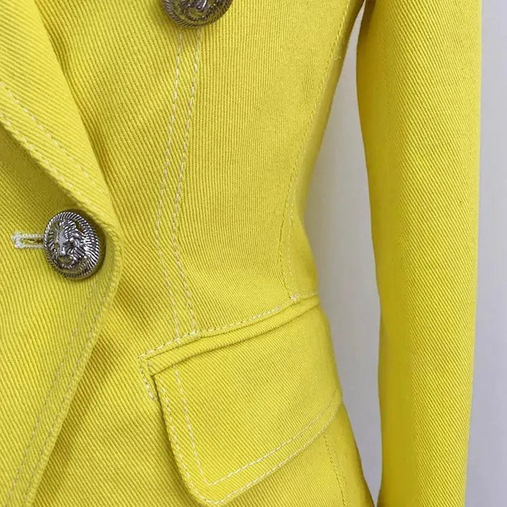 Stilla | Ibiza Quilted Blazer Damen - Lækkert - Ensfarvet