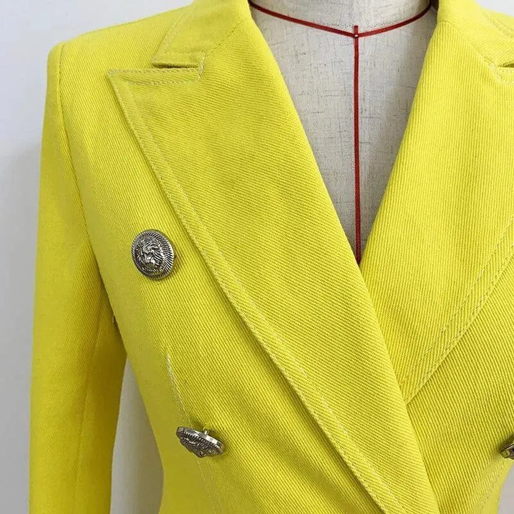 Stilla | Ibiza Quilted Blazer Damen - Lækkert - Ensfarvet