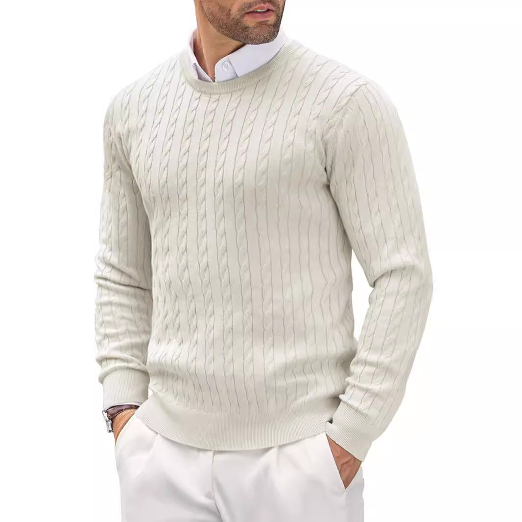 Stilla | Elegant Fletstrikpullover til Mænd