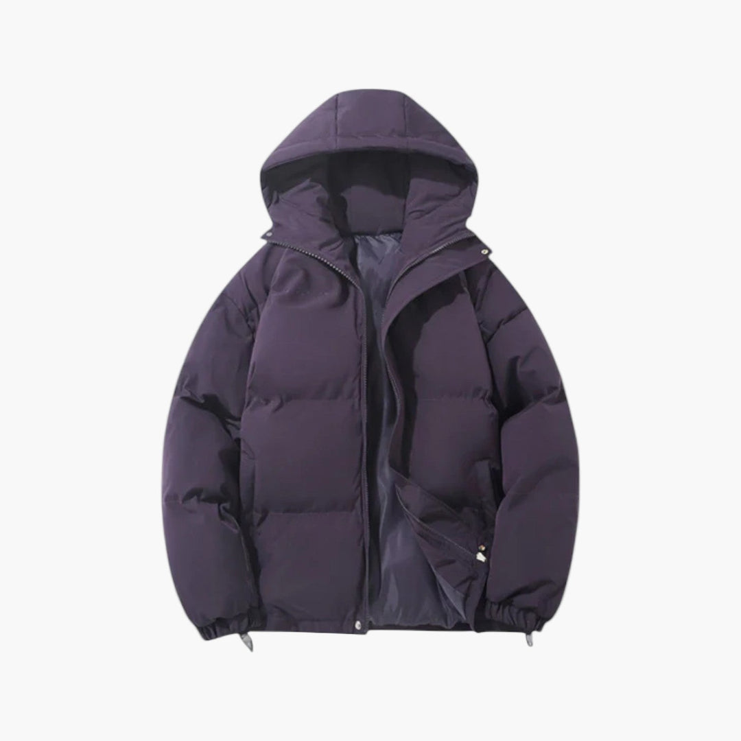 Stilla | Puffer Parka - Vinterjakke med Hætte, Dunfyld, Vandtæt, Urban Udendørs