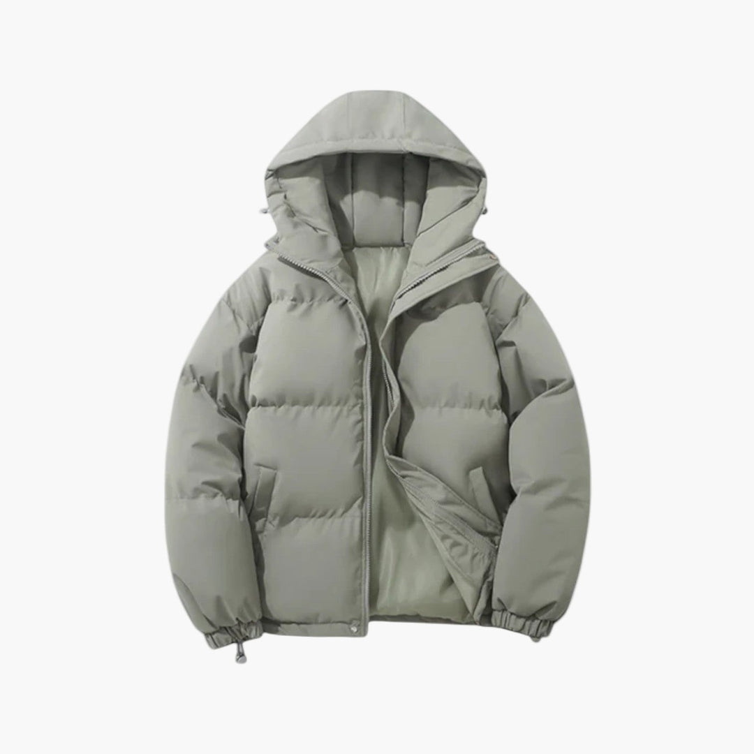 Stilla | Puffer Parka - Vinterjakke med Hætte, Dunfyld, Vandtæt, Urban Udendørs