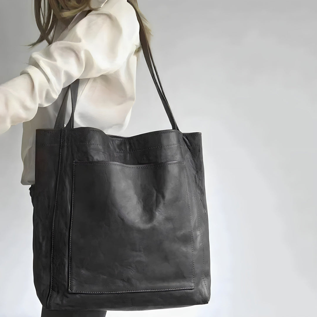 Stilla | Luxe Håndlavet stilfuld lædertaske