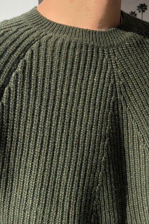 Stilla | Elegant Ribbet Pullover til Mænd