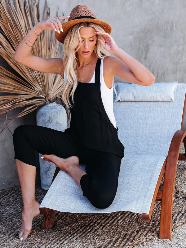 Stilla | Street Trendy Kvinder's Bomulds Casual Bukser Overalls