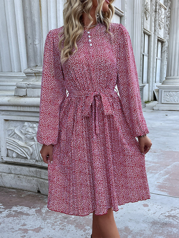 Stilla | Ærme Polka Dot Kjole