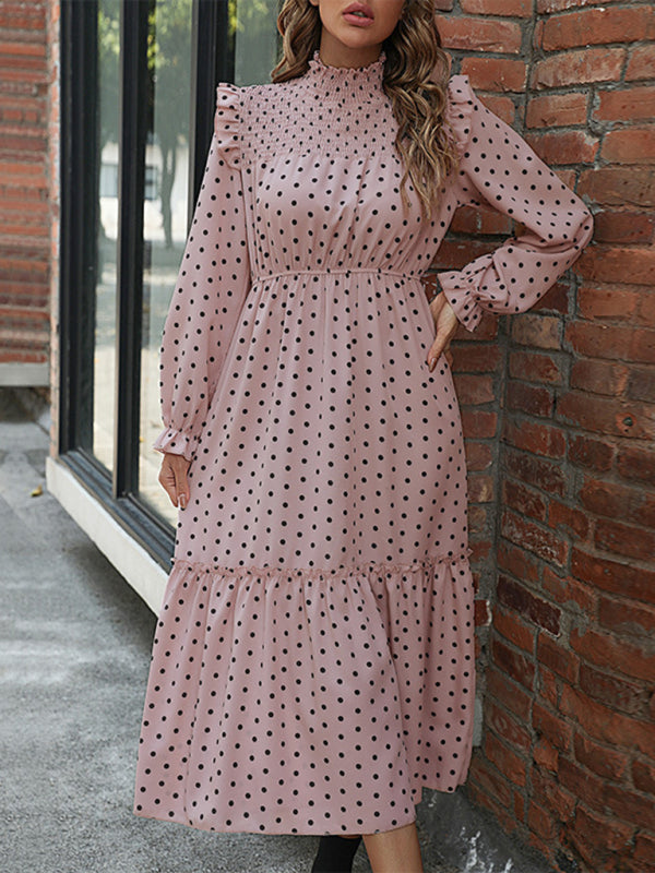 Stilla | Ærmeløs Polka Dot Kjole