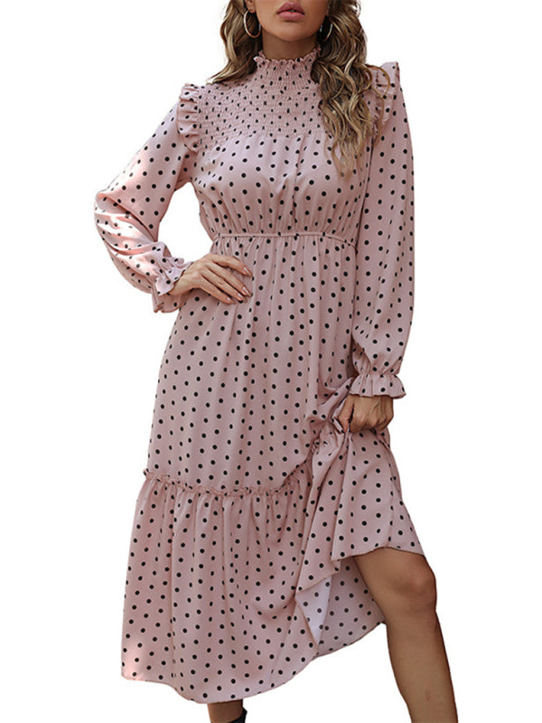 Stilla | Ærmeløs Polka Dot Kjole