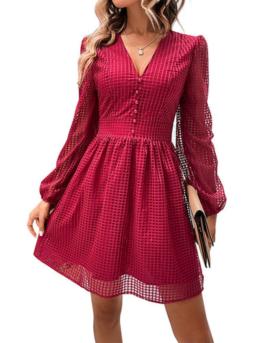 Stilla | Hollow Skirt Hot Girl a Line V - Halskjole