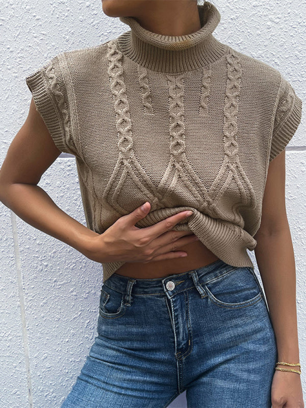 Stilla | Farve Kortærmet Turtleneck Sweater